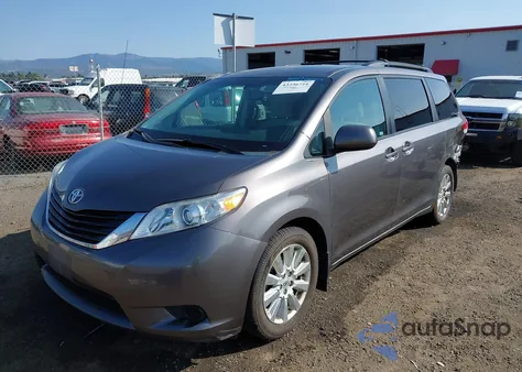 2012 Toyota Sienna Le 7 Passenger from USA, damaged, VIN 5TDJK3DCXCS045422